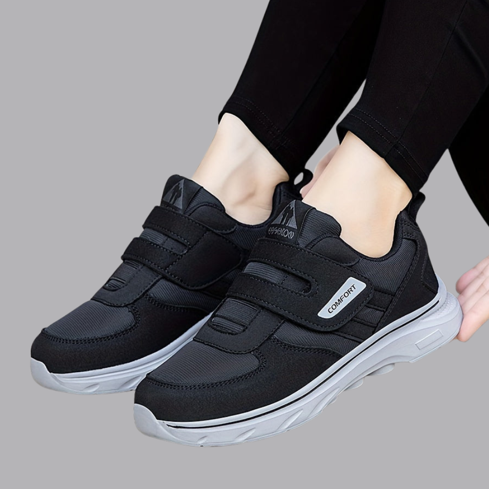 Women’s Velcro Walking Shoes Lightweight Casual Trainers