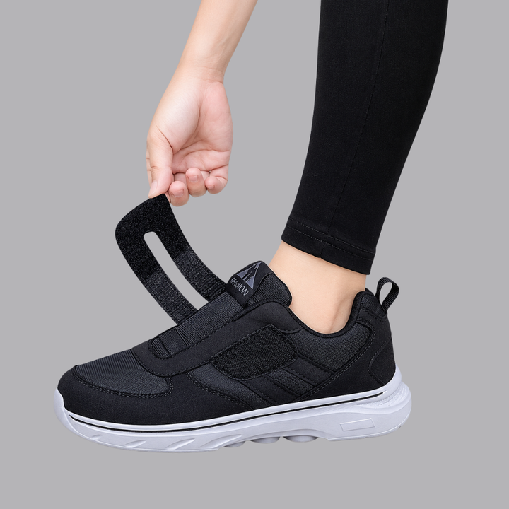 Women’s Velcro Walking Shoes Lightweight Casual Trainers