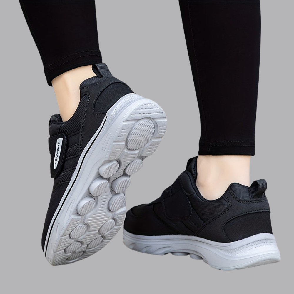 Women’s Velcro Walking Shoes Lightweight Casual Trainers