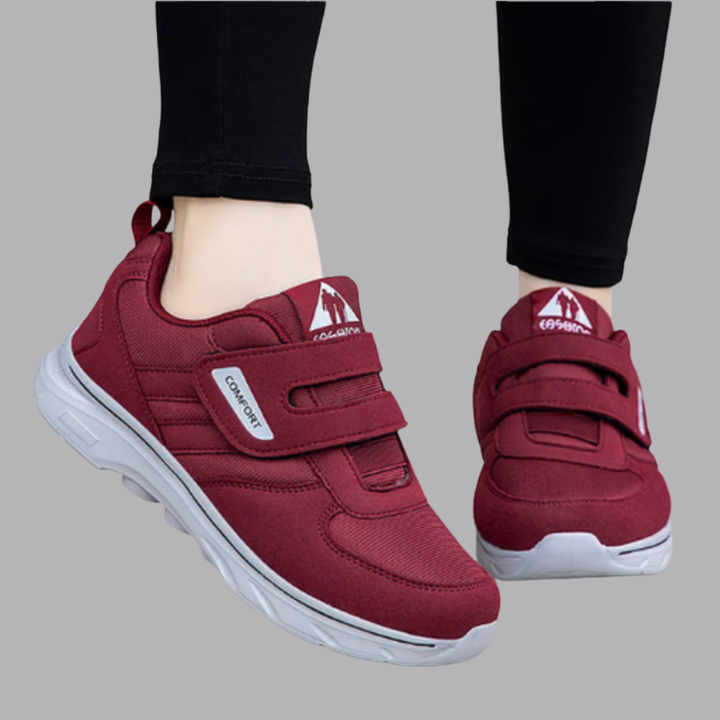 Women’s Velcro Walking Shoes Lightweight Casual Trainers
