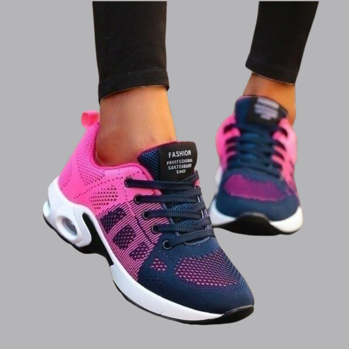 Women’s Lightweight Lace Up Trainers Casual Walking Shoes