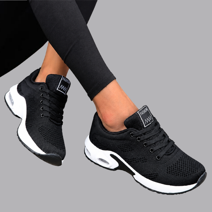 Women’s Lightweight Lace Up Trainers Casual Walking Shoes