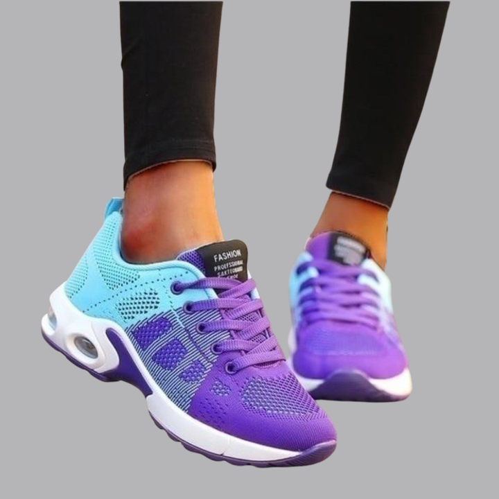 Women’s Lightweight Lace Up Trainers Casual Walking Shoes