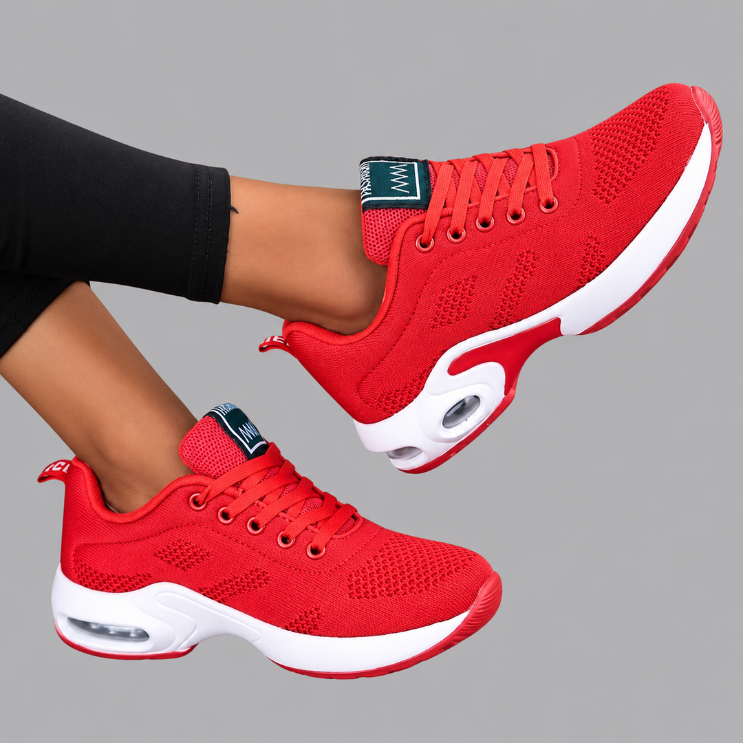 Women’s Lightweight Lace Up Trainers Casual Walking Shoes