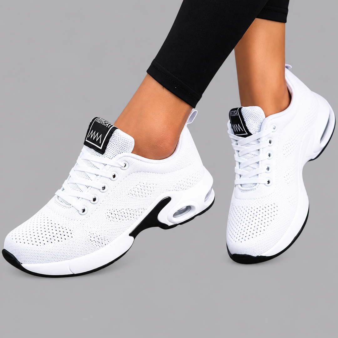 Women’s Lightweight Lace Up Trainers Casual Walking Shoes